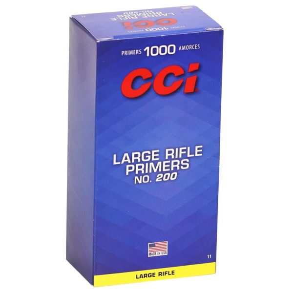 CCI #200 Large Rifle Primers — 1,000 Count