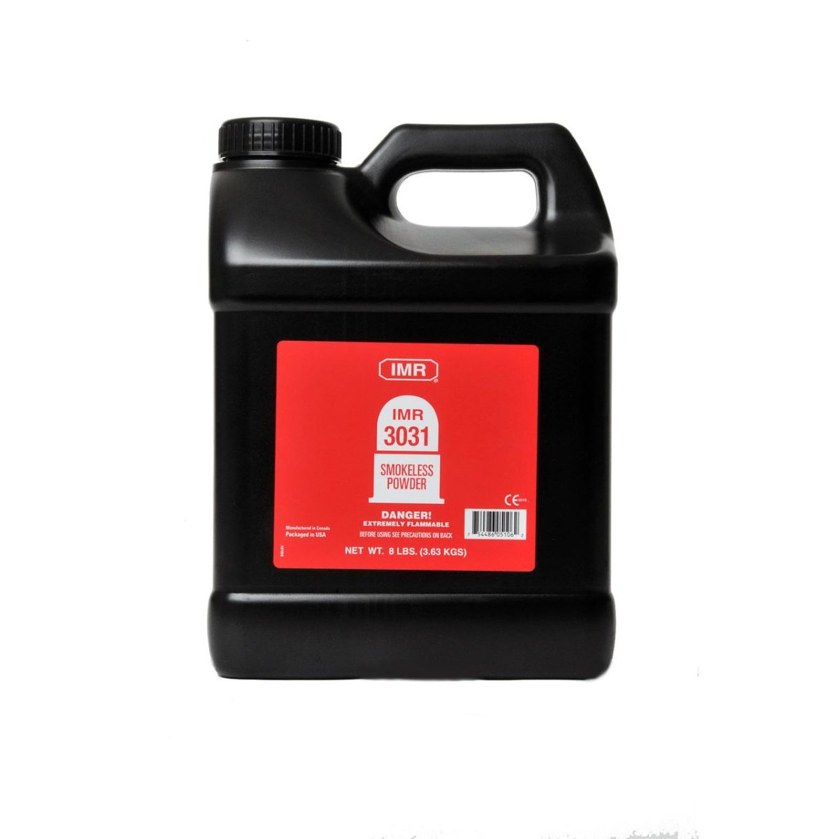Imr 3031 Smokeless Rifle Powder - 8 Lbs