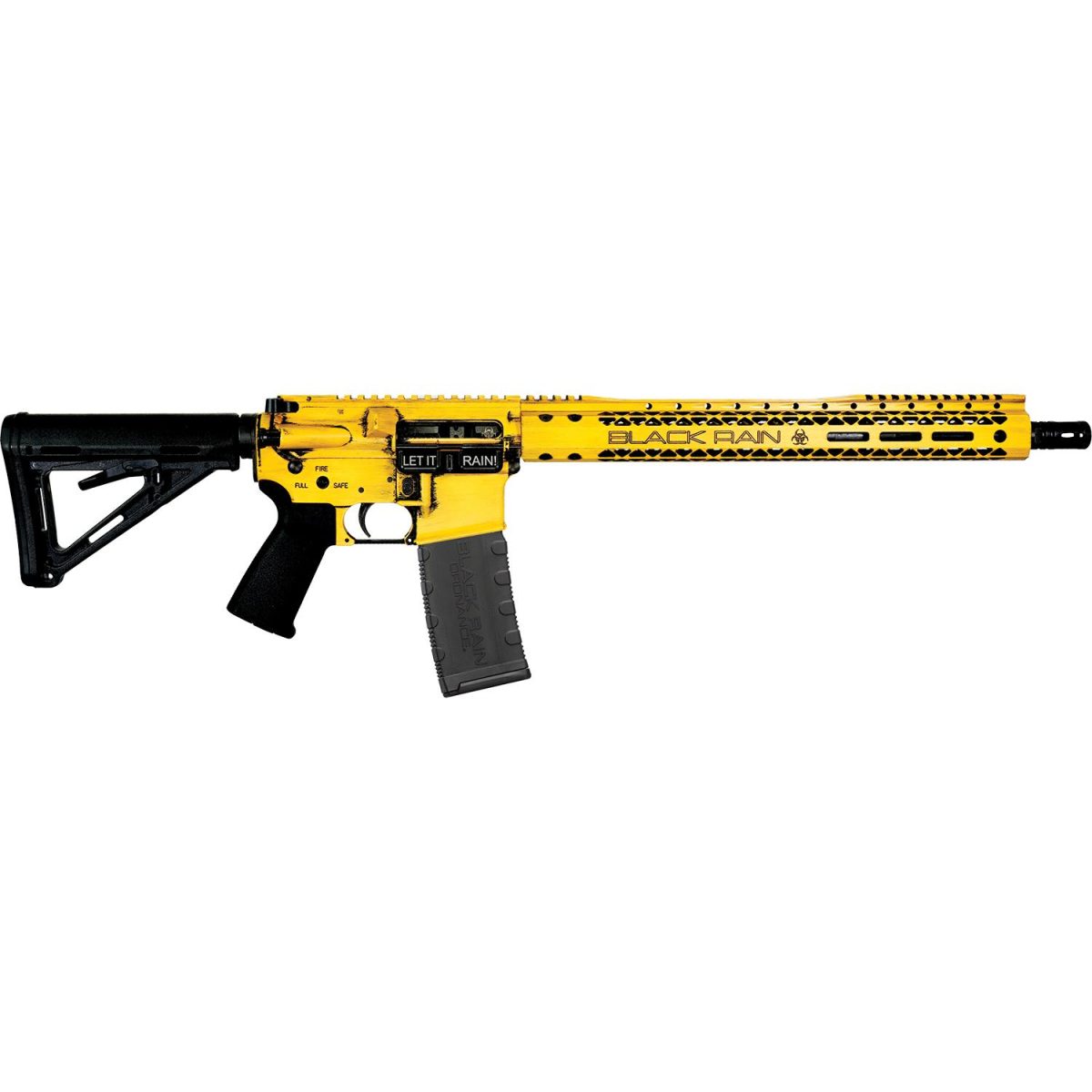 Black Rain Ordnance Spec+ Patriot Rifle 5.56Mm 30Rd Magazine 16&Quot; Barrel Gadsden Flag Finish