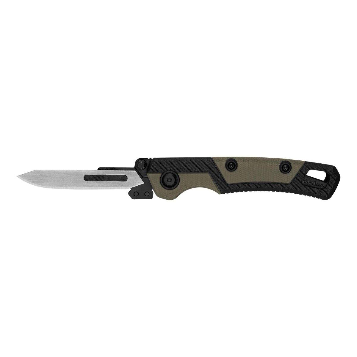 Kershaw Lonerock Rbk 2 Folding Knife 2-4/5&Quot; Drop Point Blade Tan And Black