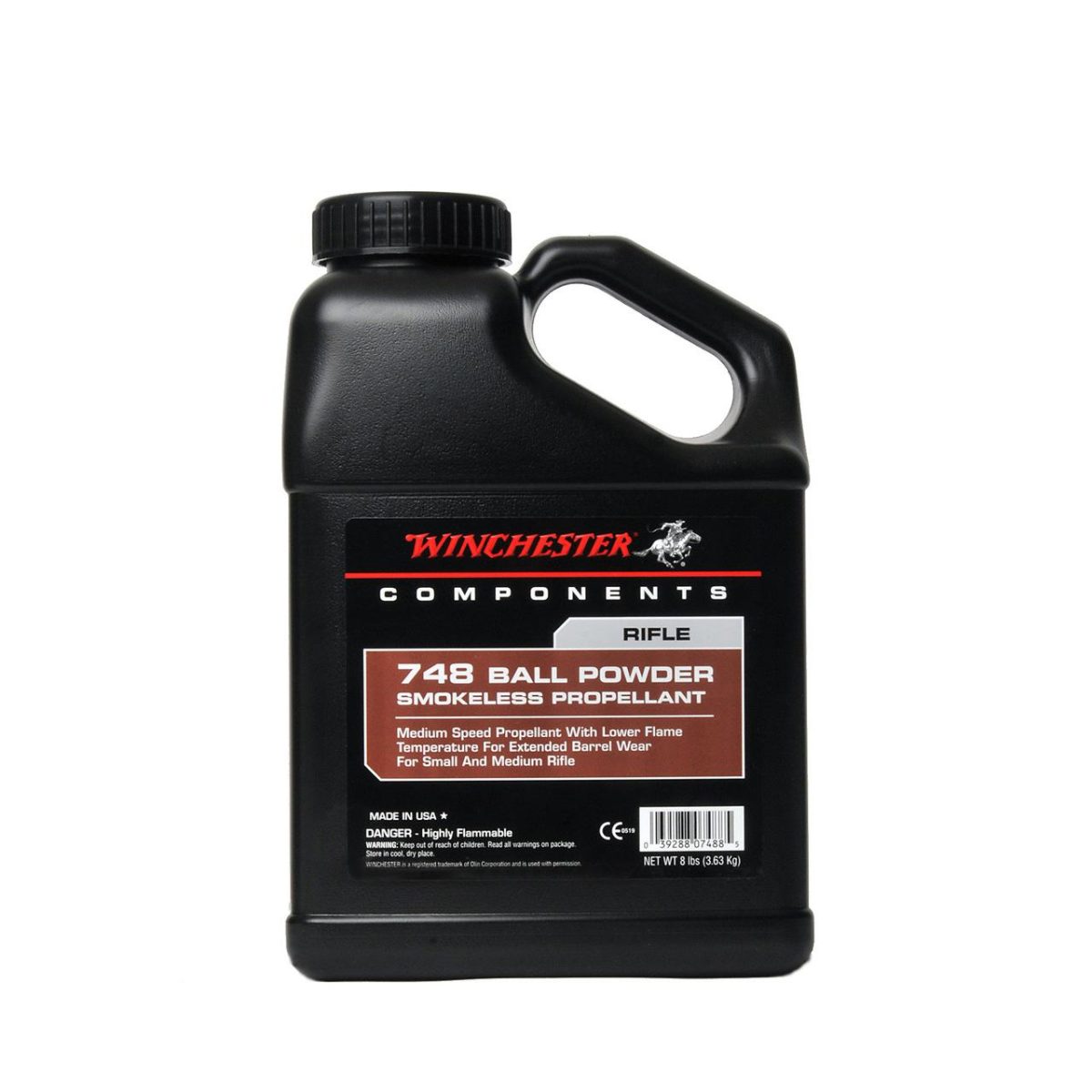 Winchester 748 Powder 8 Lbs