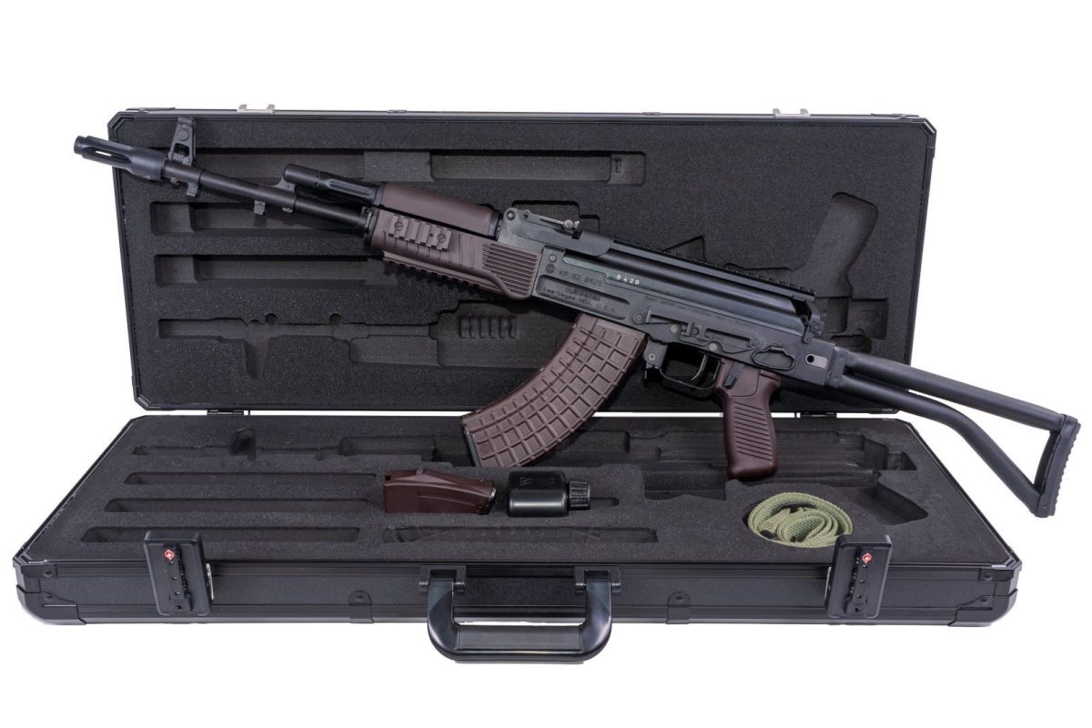 Arsenal Sam7Sf 7.62X39Mm Semi-Auto Rifle With Plum Furniture &Amp; Ar-M5F Rail System Plum 30Rd Mag