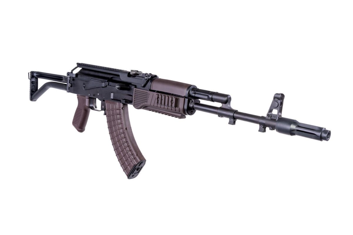 Arsenal Sam7Sf 7.62X39Mm Semi-Auto Rifle With Plum Furniture &Amp; Ar-M5F Rail System Plum 30Rd Mag - Image 2