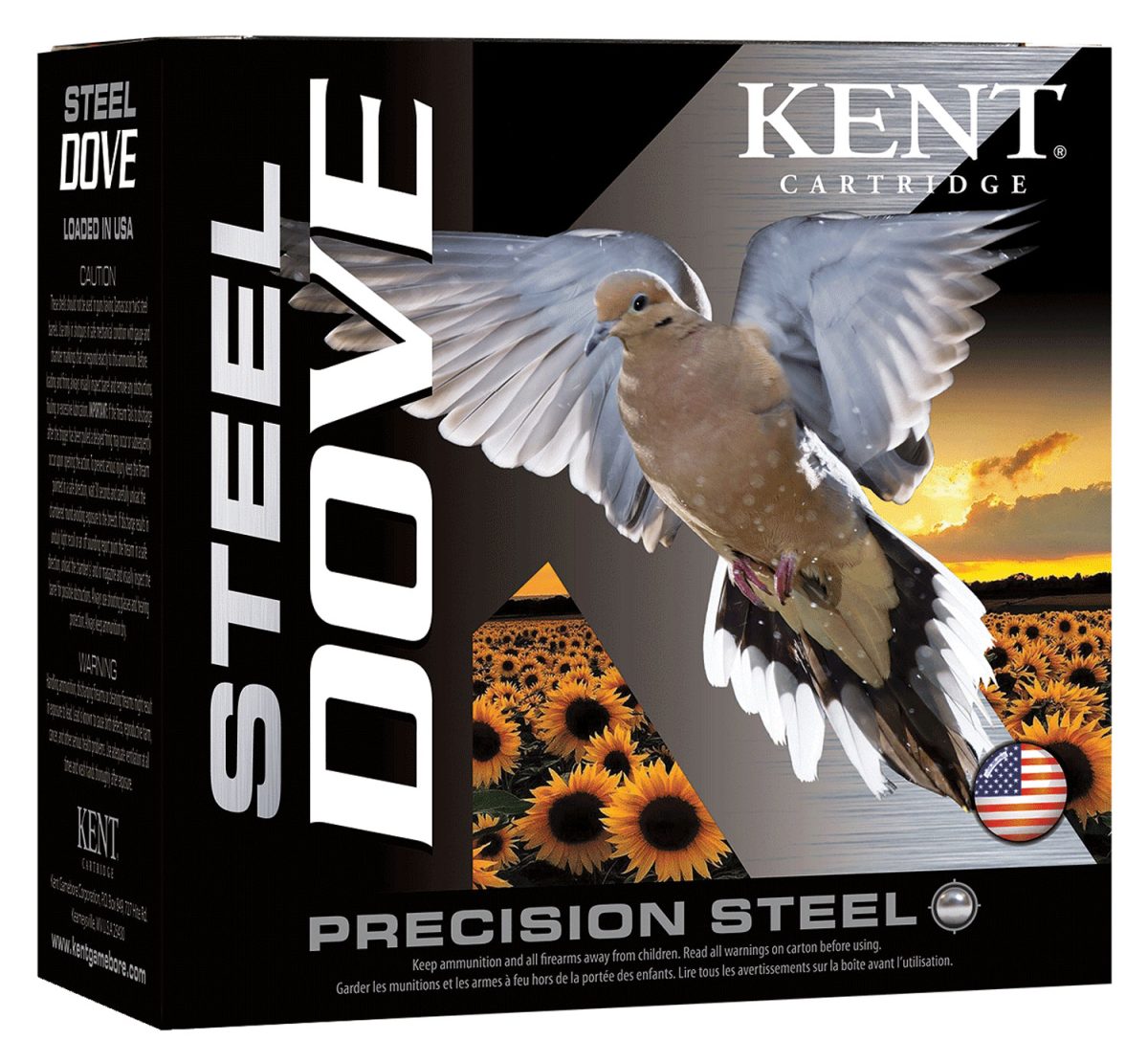 Kent Cartridge K12Sd286 Steel Dove  12Gauge 2.75&Quot; 1Oz 6Shot 25 Per Box/10 Case