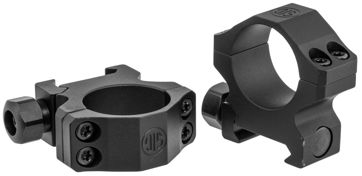 Sig Sauer Electro-Optics Soa10019 Alpha 1  Matte Black 1&Quot; Low 0 Moa
