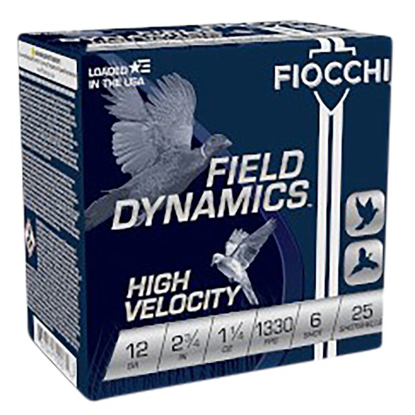 Fiocchi High Velocity 12 ga — 25 rds