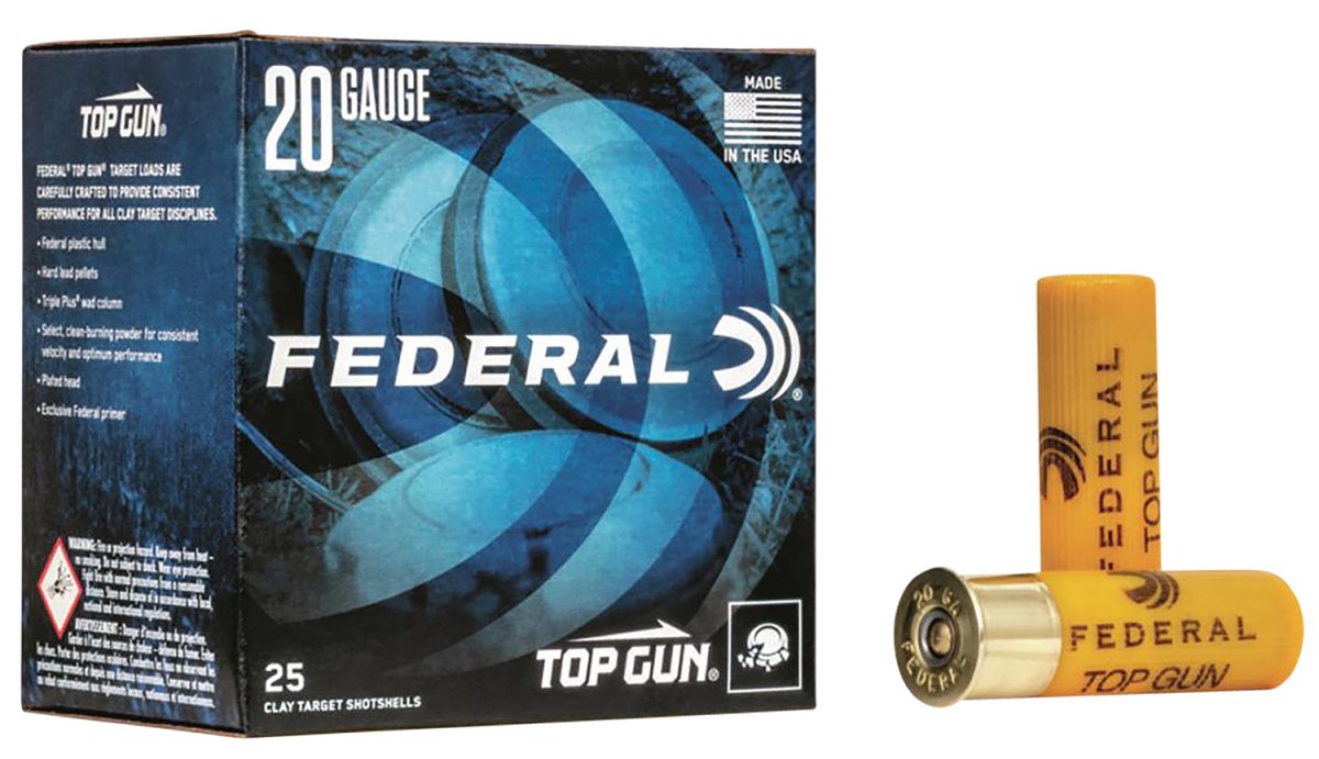 Federal Tg209 Top Gun  20Gauge 2.75&Quot; 7/8Oz 9Shot 25 Per Box/10 Case