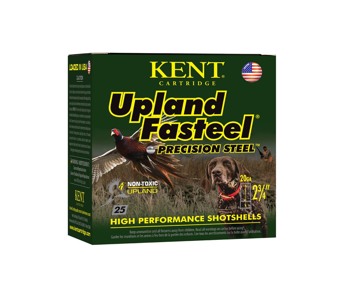 Kent Cartridge K202Us245 Upland Fasteel  20Gauge 2.75&Quot; 7/8Oz 5Shot 25 Per Box/10 Case