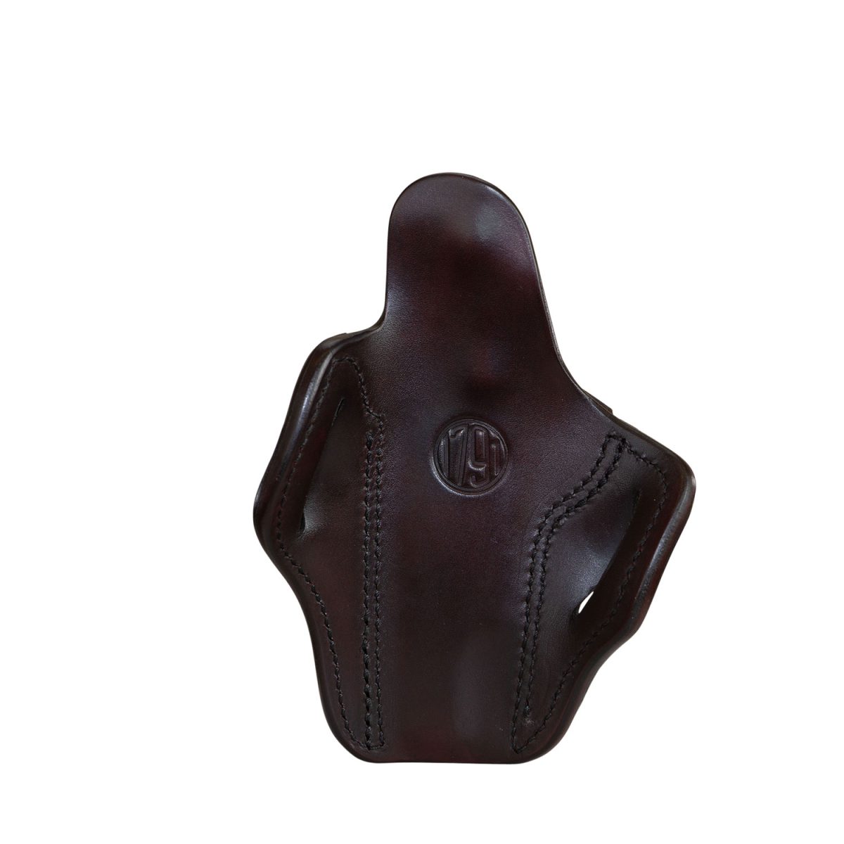 1791 Gunleather Orbh1Sbrr Bh1 Optic Ready Owb Size 01 Signature Brown Leather Belt Slide Fits 5&Quot; 1911 Right Hand