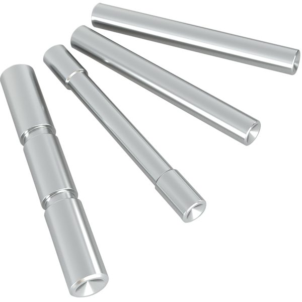 Cross Armory CRG4PSSV 4 Pin Set  Silver 4140 Steel for Most Glock Gen4