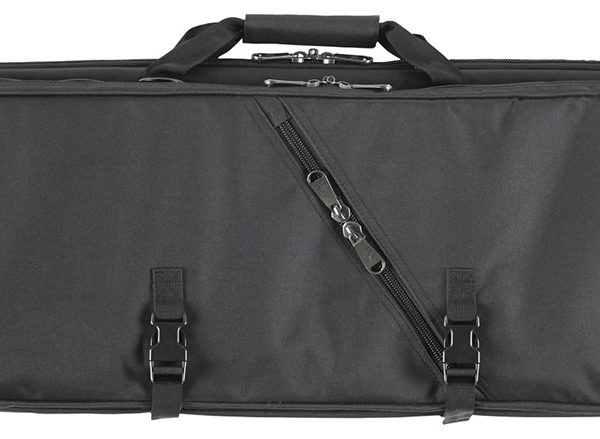 Bulldog  Two Gun Double Gun Case 52" Black Nylon for 2 Long Guns