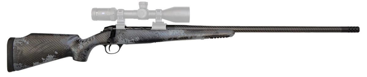 Fierce Firearms Fcrg65Cm24Tp Carbon Rage  Full Size 6.5 Creedmoor 4+1, 24&Quot; C3 Carbon Fiber Barrel, Tungsten Gray Cerakote Titanium Receiver, Phantom Camo Fixed Fierce Tech C3 Stock, Right Hand