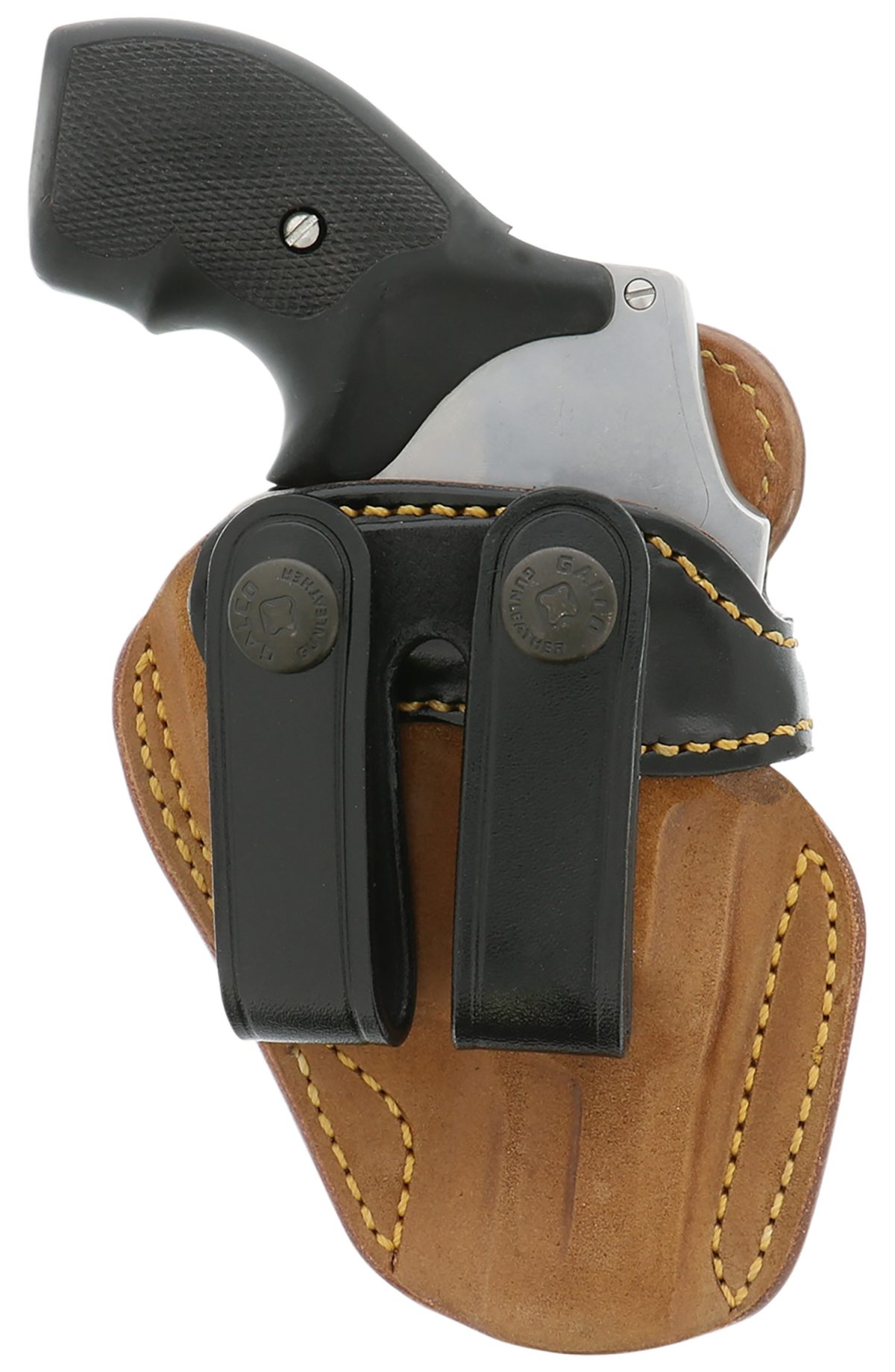 Galco Rg838Rb Royal Guard 2.0 Iwb Natural/Black Horsehide Belt Loop Compatible W/Glock 43/43X/Springfield  Hellcat Right Hand