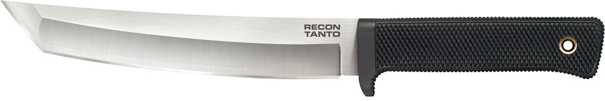 Cold Steel Cs-35Am San Mai Recon 7&Quot; Fixed Plain Tanto Vg-10 San Mai Blade/Black Textured Kray-Ex Handle