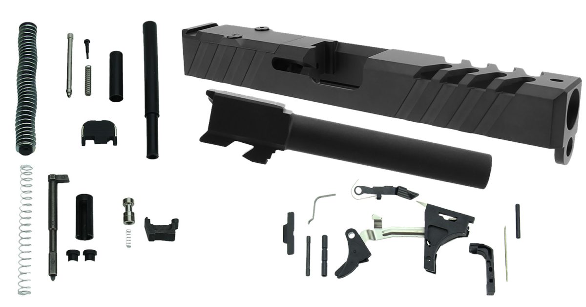 Tacfire Pkglk17 Parts Kit  Glock 17 Gen3 Pistol Black