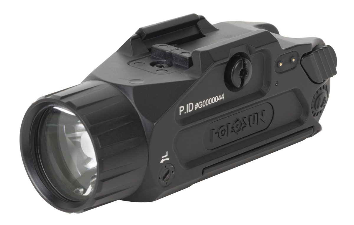 Holosun Pidplus Positive Identification Device Plus  Black Anodized Green Laser 450/900  Lumens White Light Led