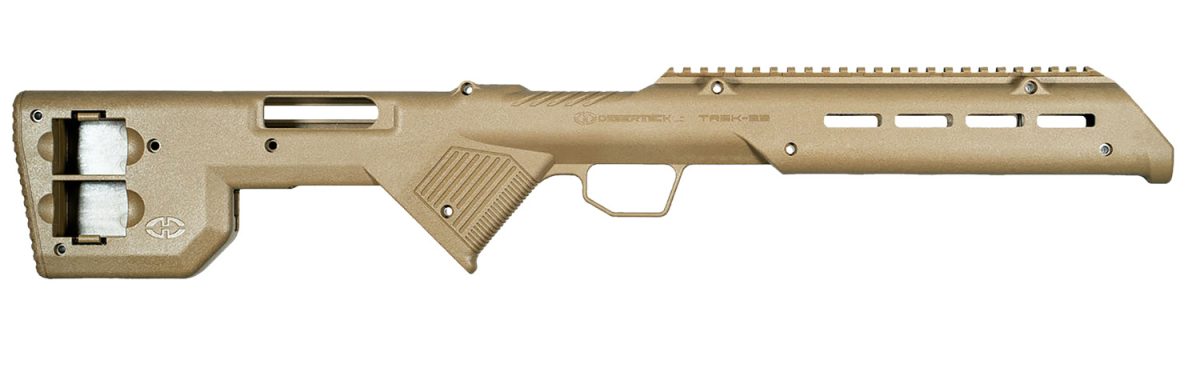 Desert Tech Trk22Fde Trek-22 Rifle Chassis Flat Dark Earth Synthetic Fixed Bullpup Fits Ruger 10/22 26.75&Quot; Oal