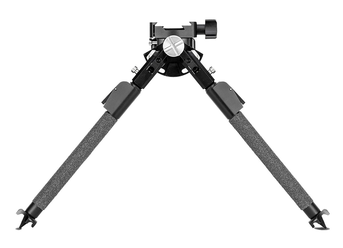 Mdt Sporting Goods Inc 106292Blk Ckye-Pod Gen 2 Single Pull Standard, Black Aluminum, 9&Quot;-15.50&Quot;, 360 Degrees Pan, Spiked Feet, Integrated Barricade Stop, Fits Arca/Picatinny/Rrs Dovetail Rails