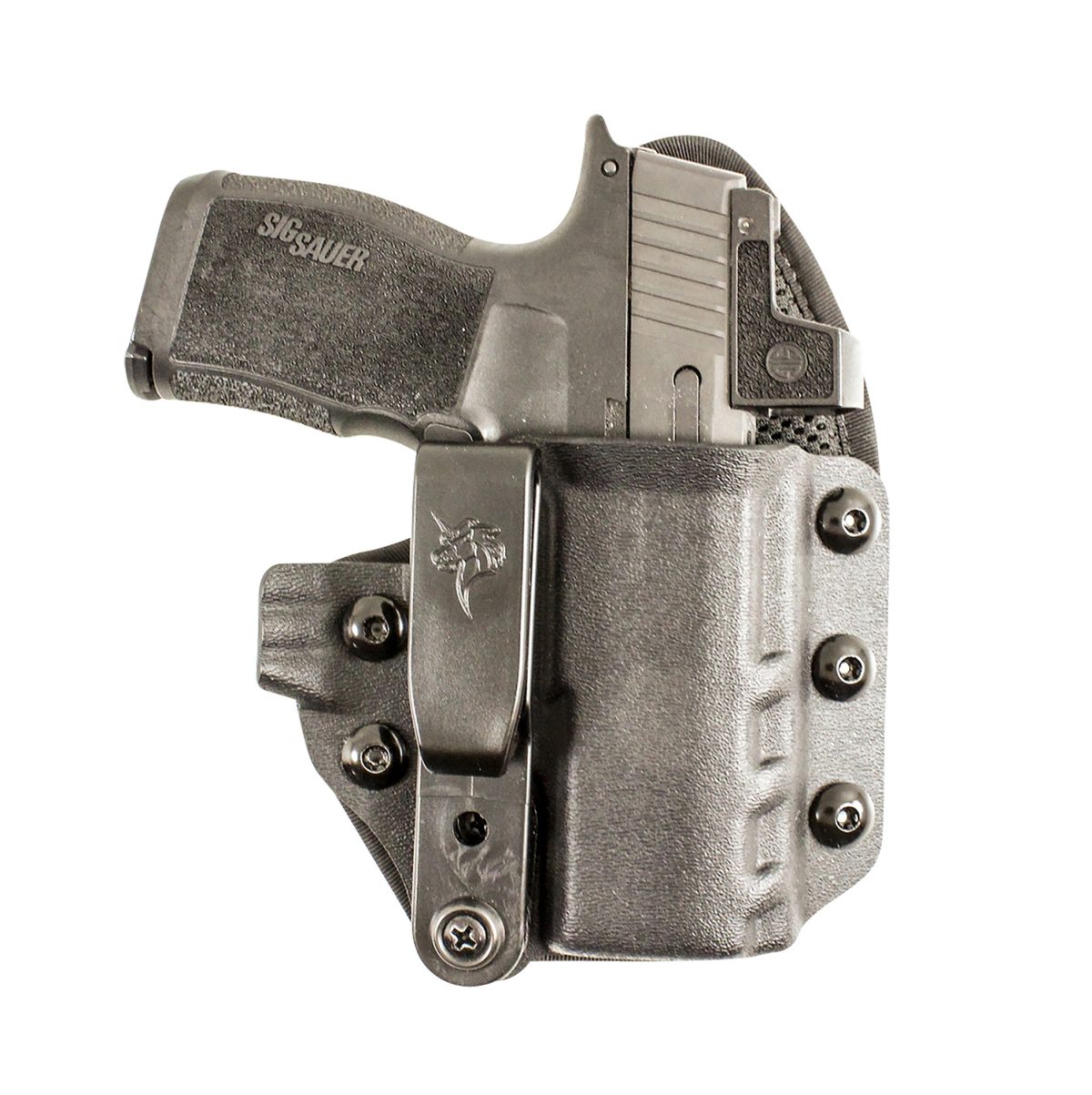 Desantis Gunhide 206Ka3Tz0 Uni-Tuk  Iwb Black Kydex Belt Clip Fits Glock 43/43X/43X Mos Right Hand