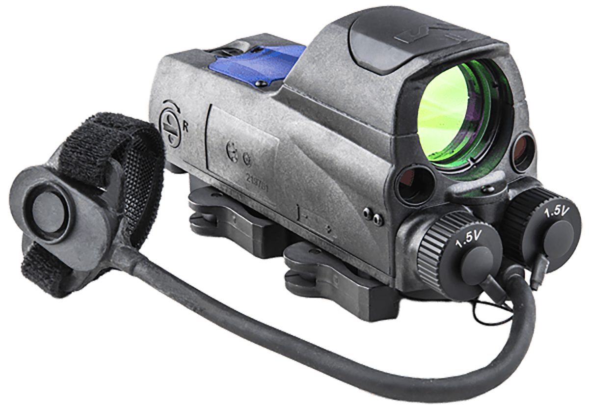Meprolight Usa 0687703 Mor Pro  Black 1 X 30 Mm 2.2 Moa Dot/Bullseye Reticle Red &Amp; Ir Laser