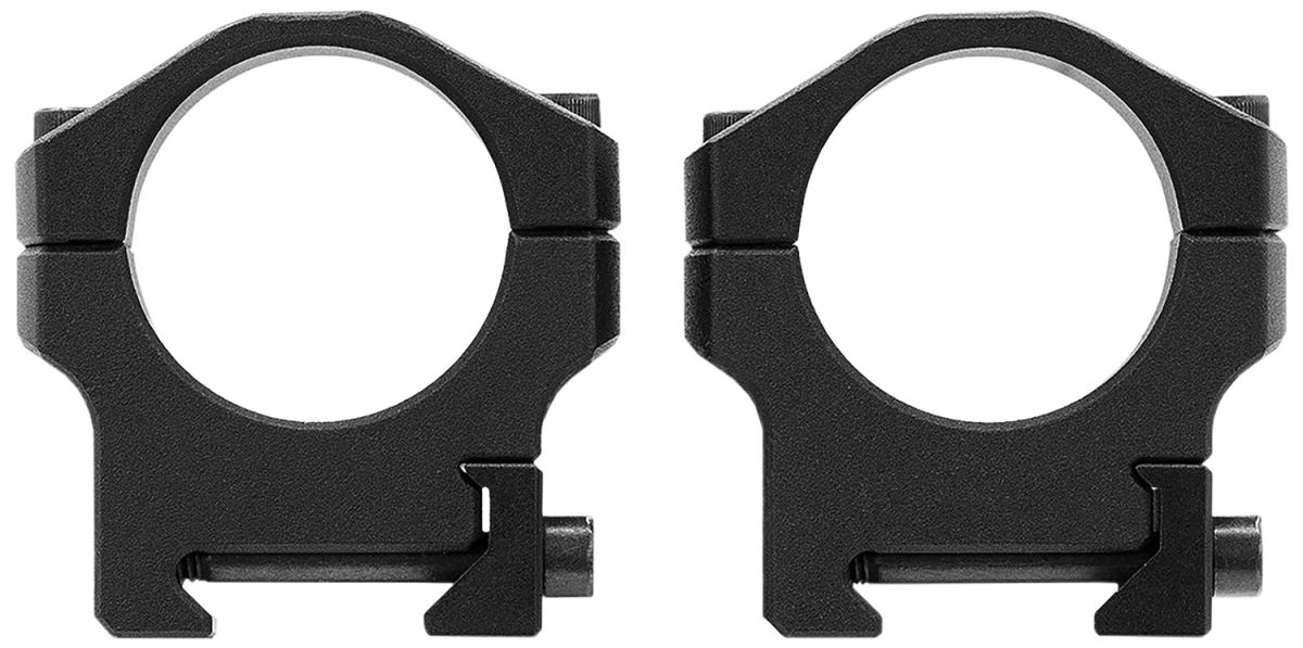 Mdt Sporting Goods Inc 103549-Blk Scope Rings Scope Ring Set Black Anodized Aluminum 34Mm Tube High Picatinny