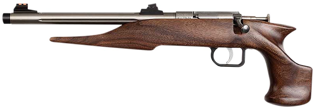 Chipmunk 40101 Hunter  Youth Frame 22 S/L/Lr Single Shot 9&Quot; Threaded Stainless Steel Barrel, Walnut Frame, Ez Loader