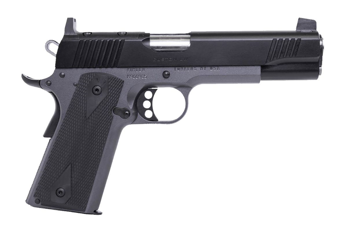 Kimber Mfg.,Inc 3000458 Custom Lw Shadow Ghost Or Tfs 45 Acp 8+1 5&Quot; Black Match Grade Kimpro Black Optic Ready Stainless Slide Kimpro Gray F/S Rubber Grip Crimson Trace Urban Camouflage Grip