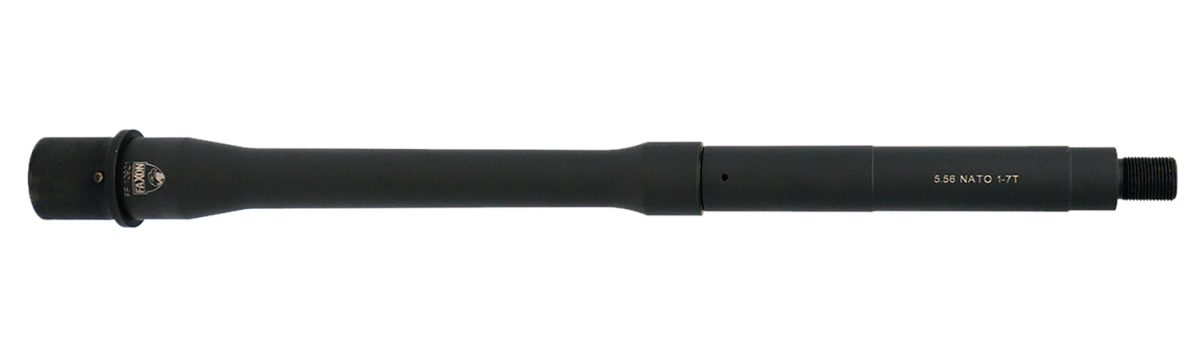 Faxon Firearms 15A57C125Nmp-Cl  Duty Series 5.56 Nato 12.50&Quot; Black Chrome Mag Phosphate 4150 Cmv Barrel