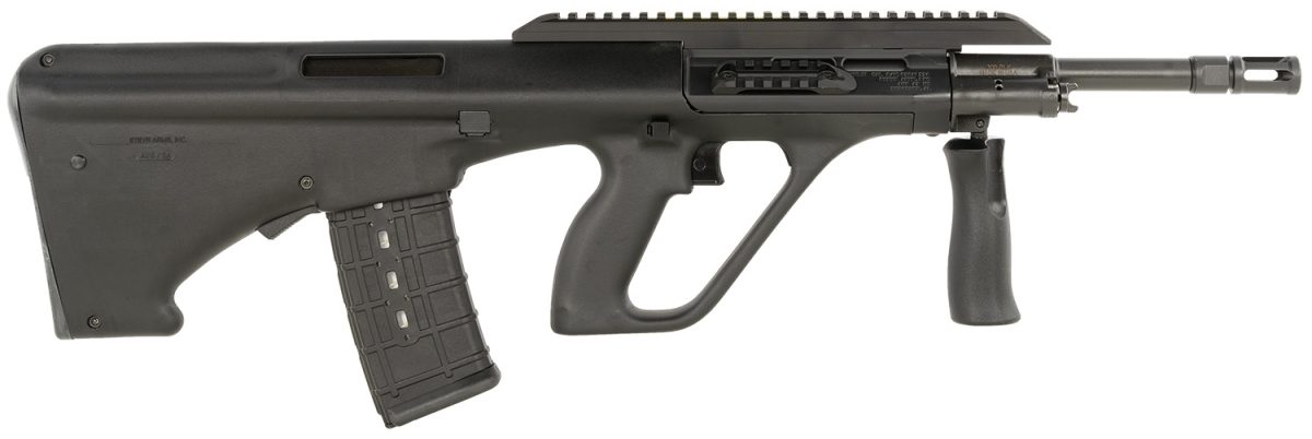 Steyr Arms Augm2Blkext300 Aug A3 M2 300 Blackout 30+1 16&Quot; Black Steel Barrel, Black Mannox Receiver, Black Synthetic Stock