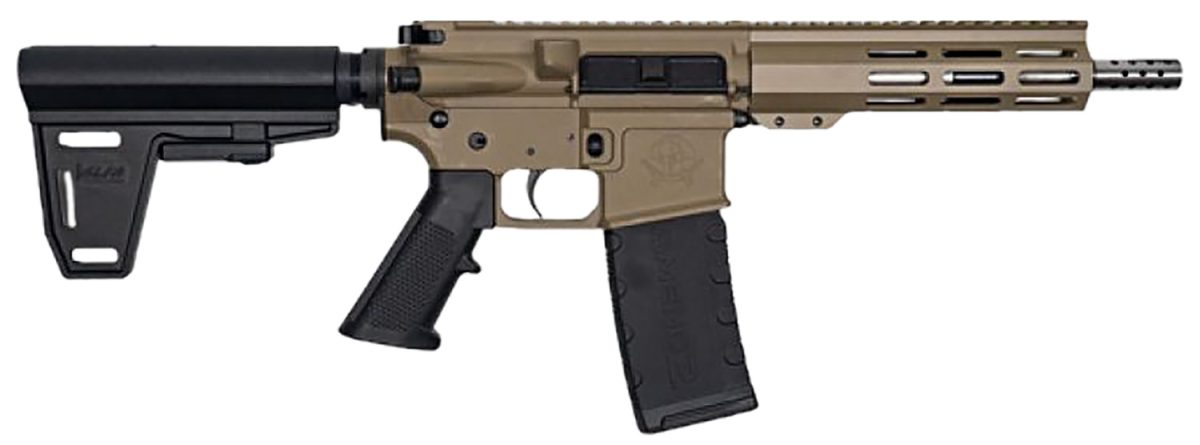 Great Lakes Firearms Gl15223Sspb Fde/Ss   223 Wylde 7.50&Quot;