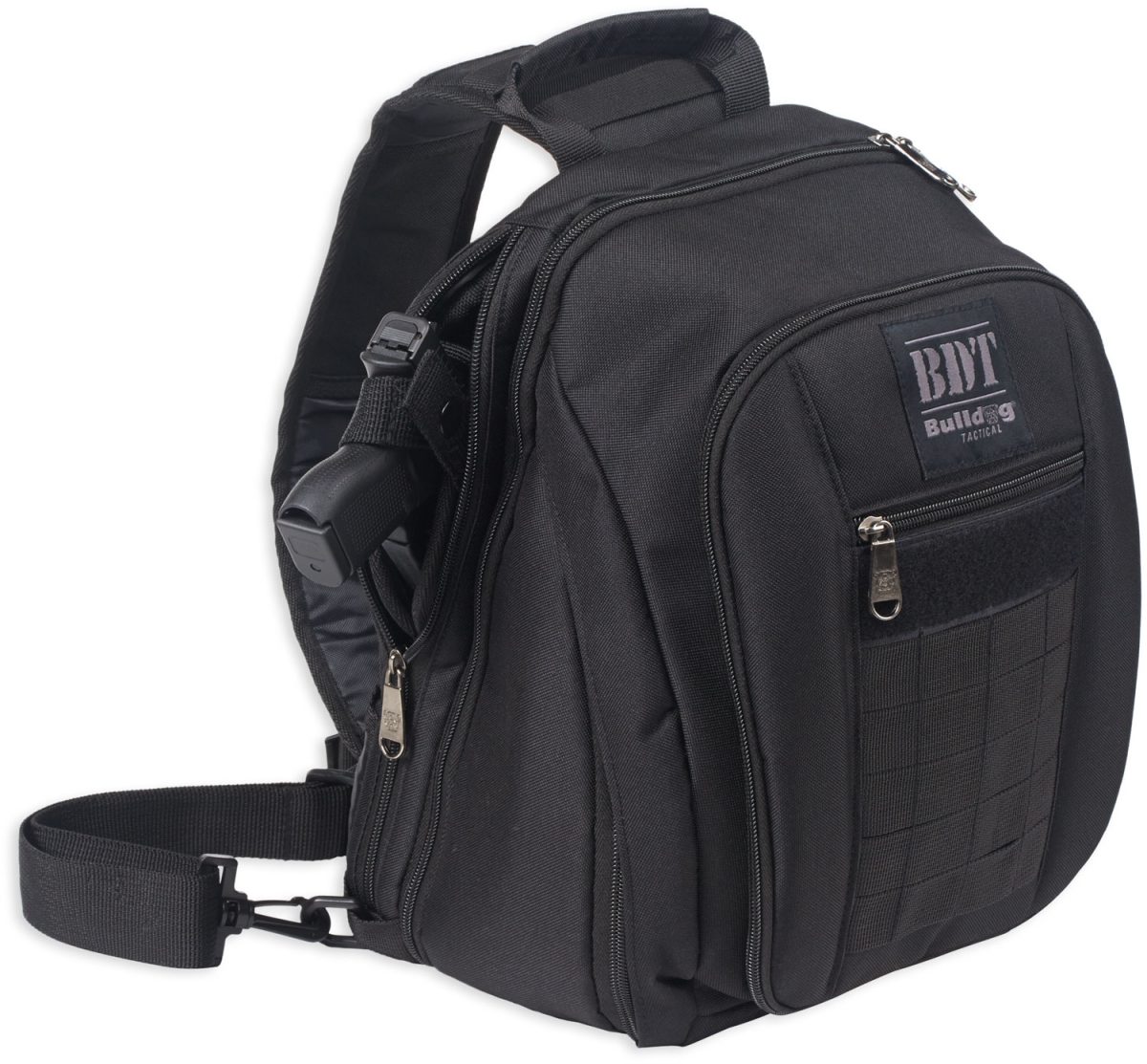 Bulldog Bdt408B Bdt Tactical Sling Pack Small Nylon W/ Black Finish