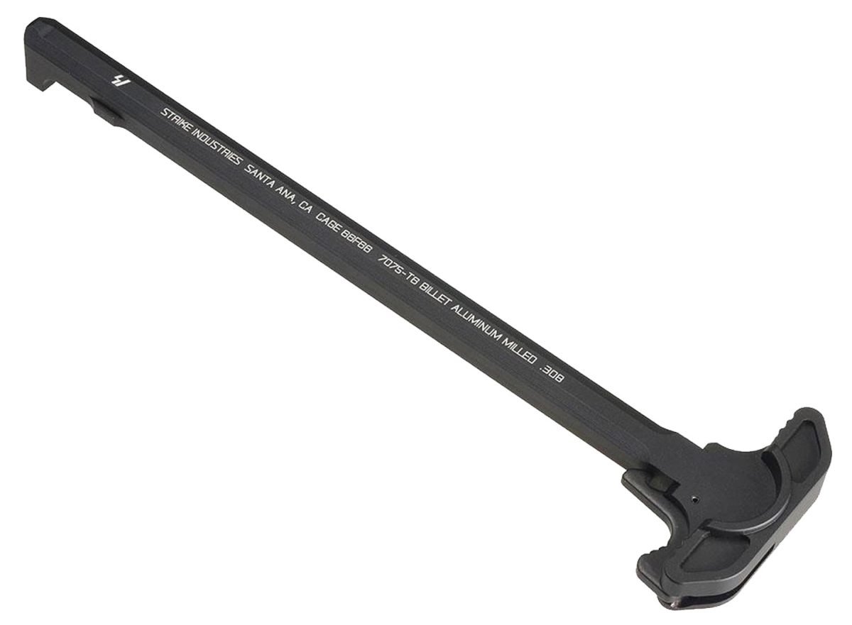 Strike Industries Arch308 Charging Handle  Ar-10 Black Anodized Aluminum