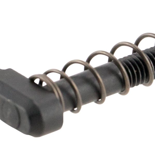 Strike Industries ARSMCFDE Magazine Catch  made of Black Steel with Flat Dark Earth 6061-T6 Aluminum Release Button for AR-Platform