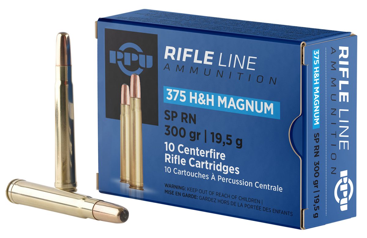 Ppu Pp375S Standard Rifle  375H&Amp;Hmag 300Gr Soft Point Round Nose 10 Per Box/20 Case