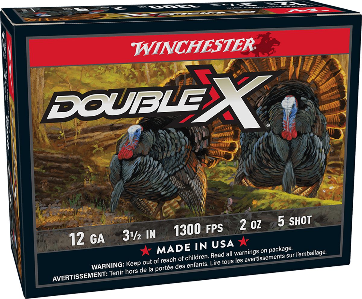 Winchester Ammo Sth12355 Double X High Velocity Turkey 12Gauge 3.50&Quot; 2Oz 5Shot 10 Per Box/10 Case