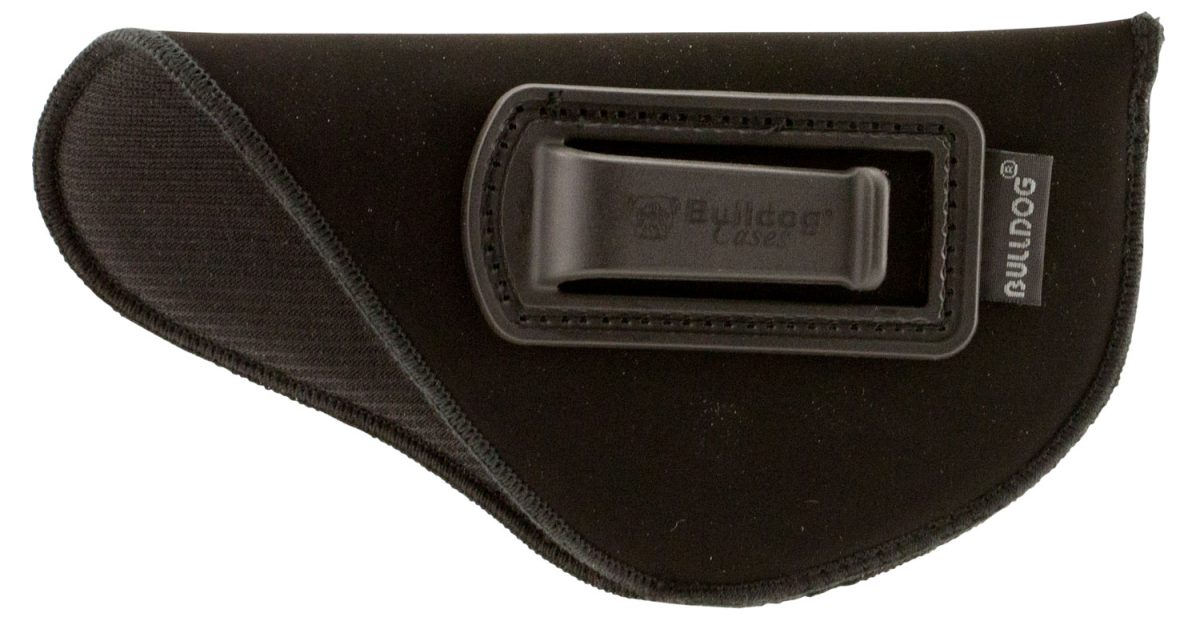 Bulldog Dip3 Deluxe  Iwb Black Suede Like Belt Clip Fits Taurus Millennium/2.50-3.75&Quot; Barrel Right Hand