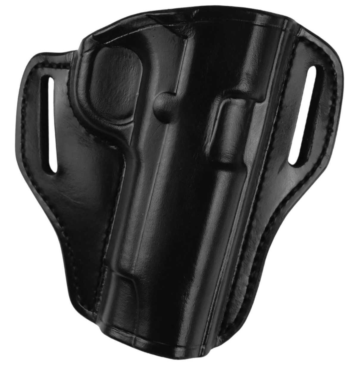 Bianchi 25054 57 Remedy  Owb Size 01 Black Leather Belt Slide Fits S&Amp;W J Frame Fits S&Amp;W 36 Fits S&Amp;W 640 Right Hand