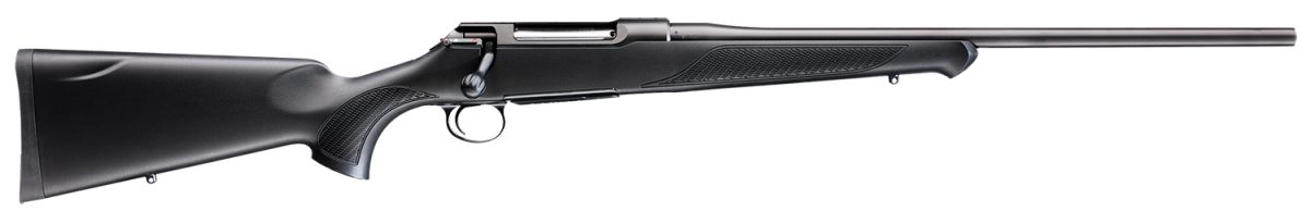 Sauer S1S3006 100 Classic Xt Full Size 30-06 Springfield 5+1 22&Quot; Matte Blued Steel Barrel &Amp; Drilled &Amp; Tapped Steel Receiver, Black Max Synthetic Stock