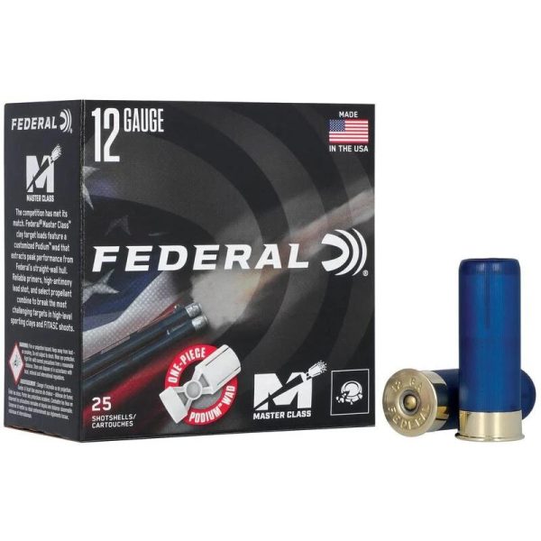 Federal Master Class 12 ga — 25 rds