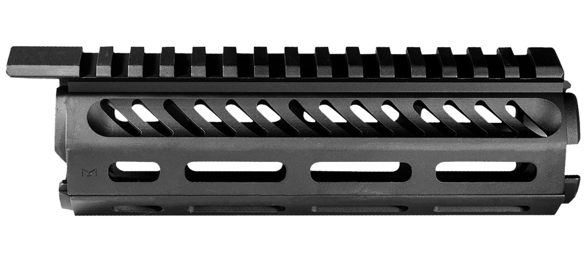 Mission First Tactical Tmarcmrs Tekko Rail System Ar-15 Carbine Black Hardcoat Anodized Aluminum 7&Quot; M-Lok
