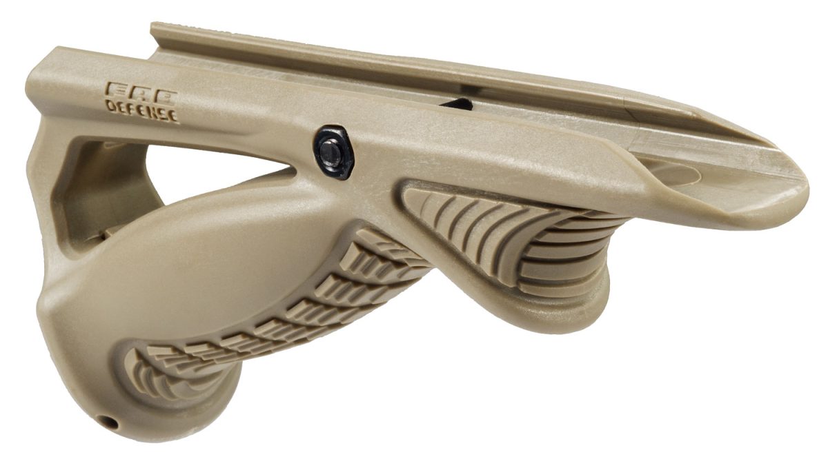 Fab Defense Fxptkt Ptk Ergonomic Pointing Grip Angled W/Additional Storage Compartment Flat Dark Earth Polymer