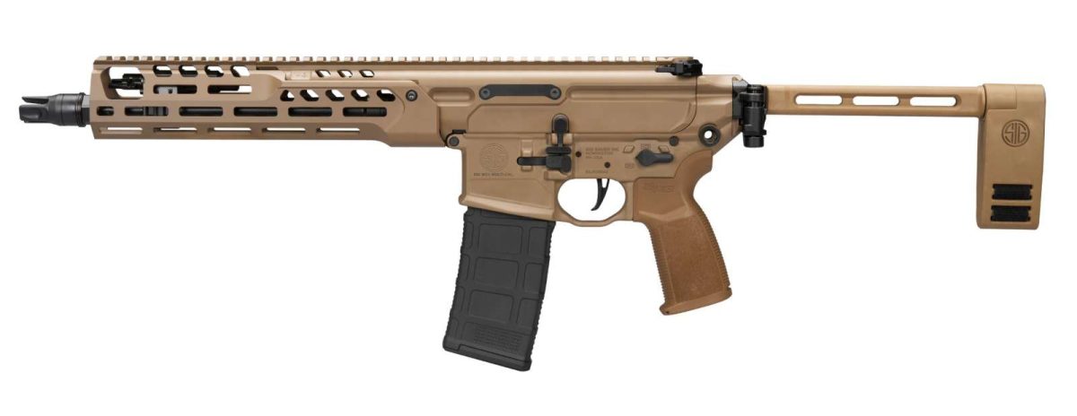 Sig Sauer Mcx 5.56 Pistol 11.5&Quot; Pistol Fde Cerakote, Folding Pcb, 1-30Rd Mag