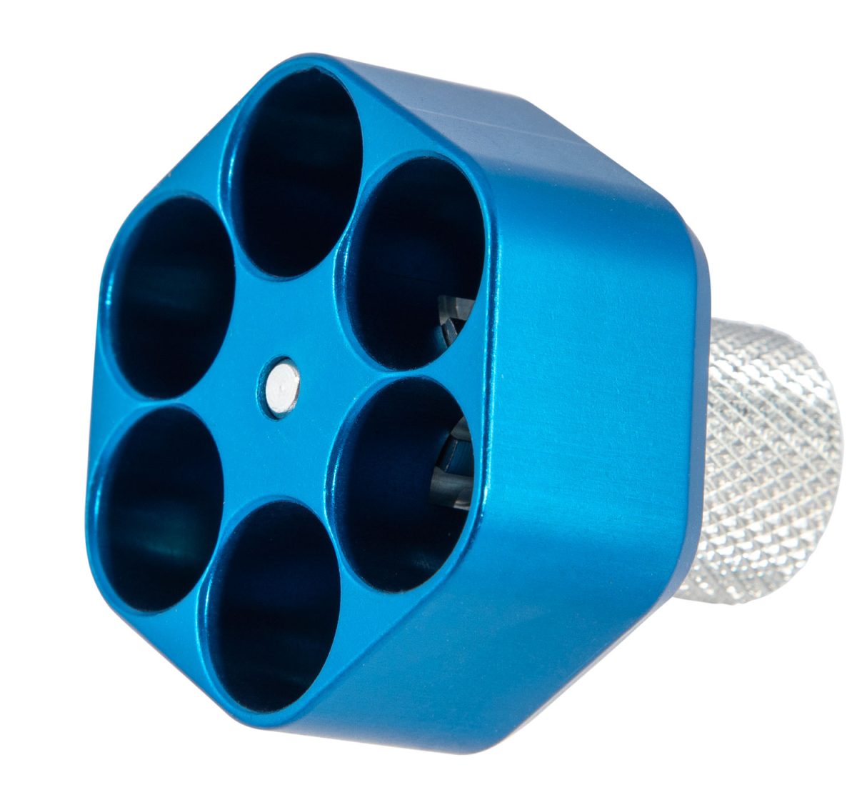 Pachmayr 02655 Competition Speedloader Made Of Aluminum With Blue Finish For S&Amp;W N Frame Holds Up To 6Rds