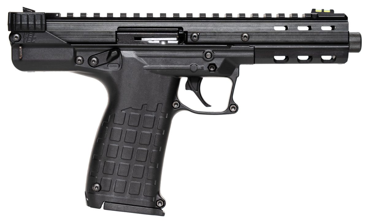 Kel-Tec Cp33Blk Cp33  22 Lr 33+1 5.50&Quot; All Black Ported/Threaded Barrel, Serrated/Optic Ready Slide, Polymer W/Picatinny Rail Frame, Black Polymer Grip Ambidextrous