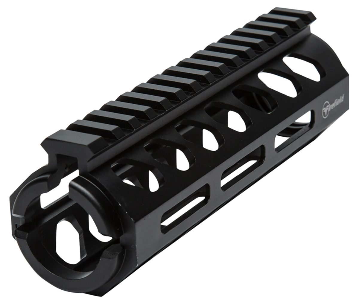 Firefield Ff34057 Edge Handguard 6.62&Quot; 2-Piece M-Lok, Carbine Style Made Of 6061-T6 Aluminum With Black Matte Finish For Ar-15