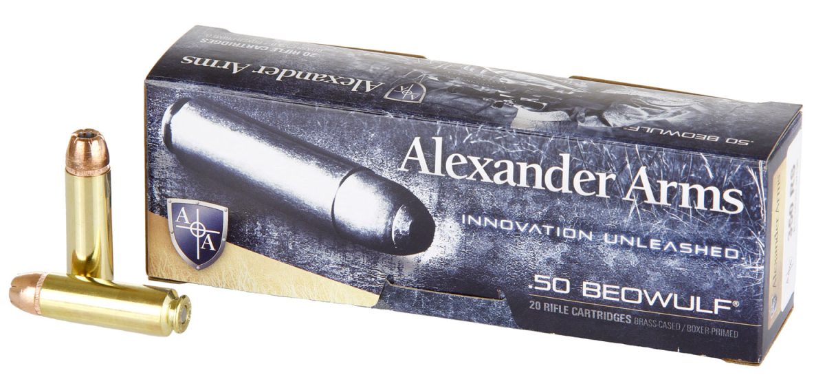 Alexander Arms Ab350Xtpbox Xtp  50Beowulf 350Gr Hornady Xtp Hollow Point 20 Per Box/10 Case