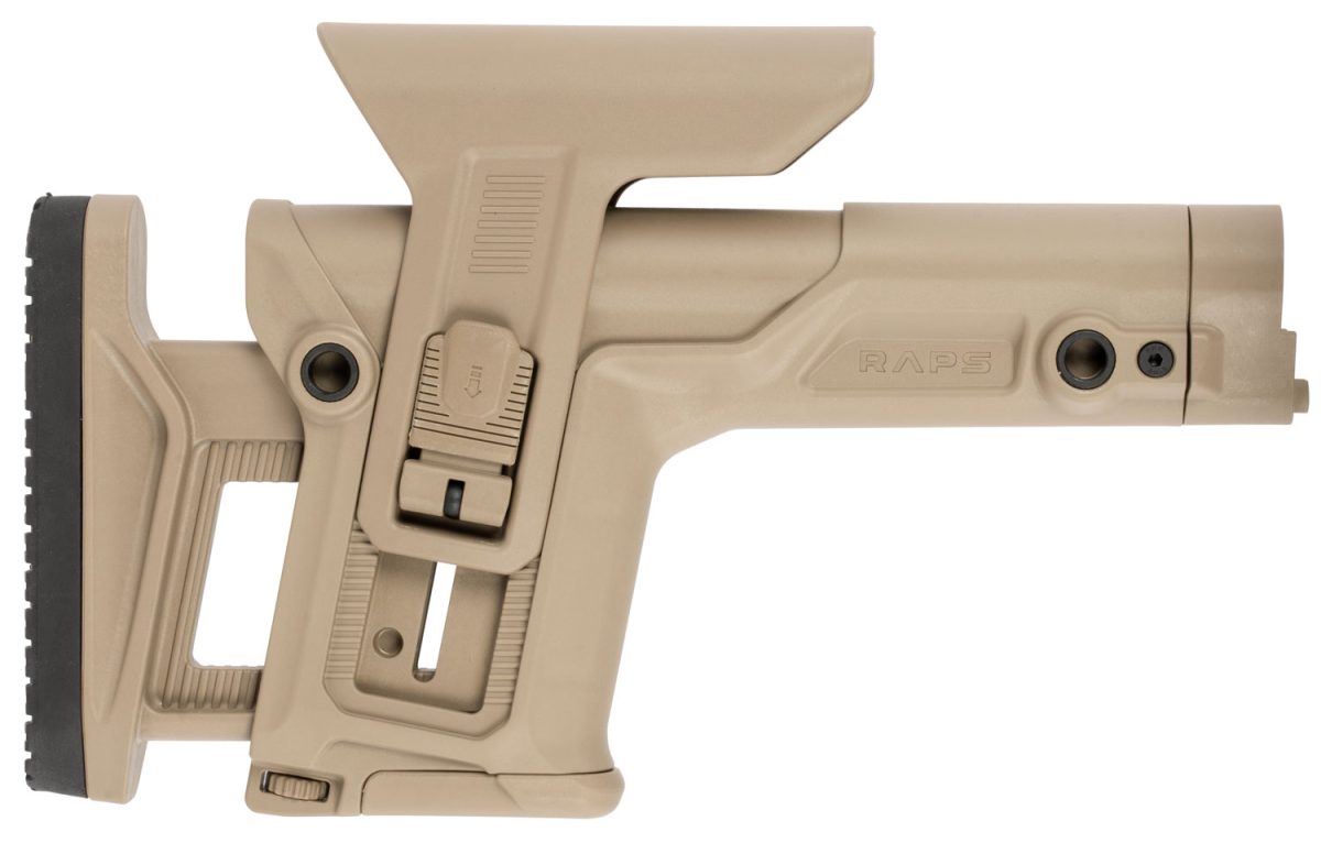 Fab Defense Fxrapst Raps Rapid Adjustment Precision Stock Integrated Cheek-Rest &Amp; Adjustable Lop Ambidextrous 1Latch System Flat Dark Earth Polymer