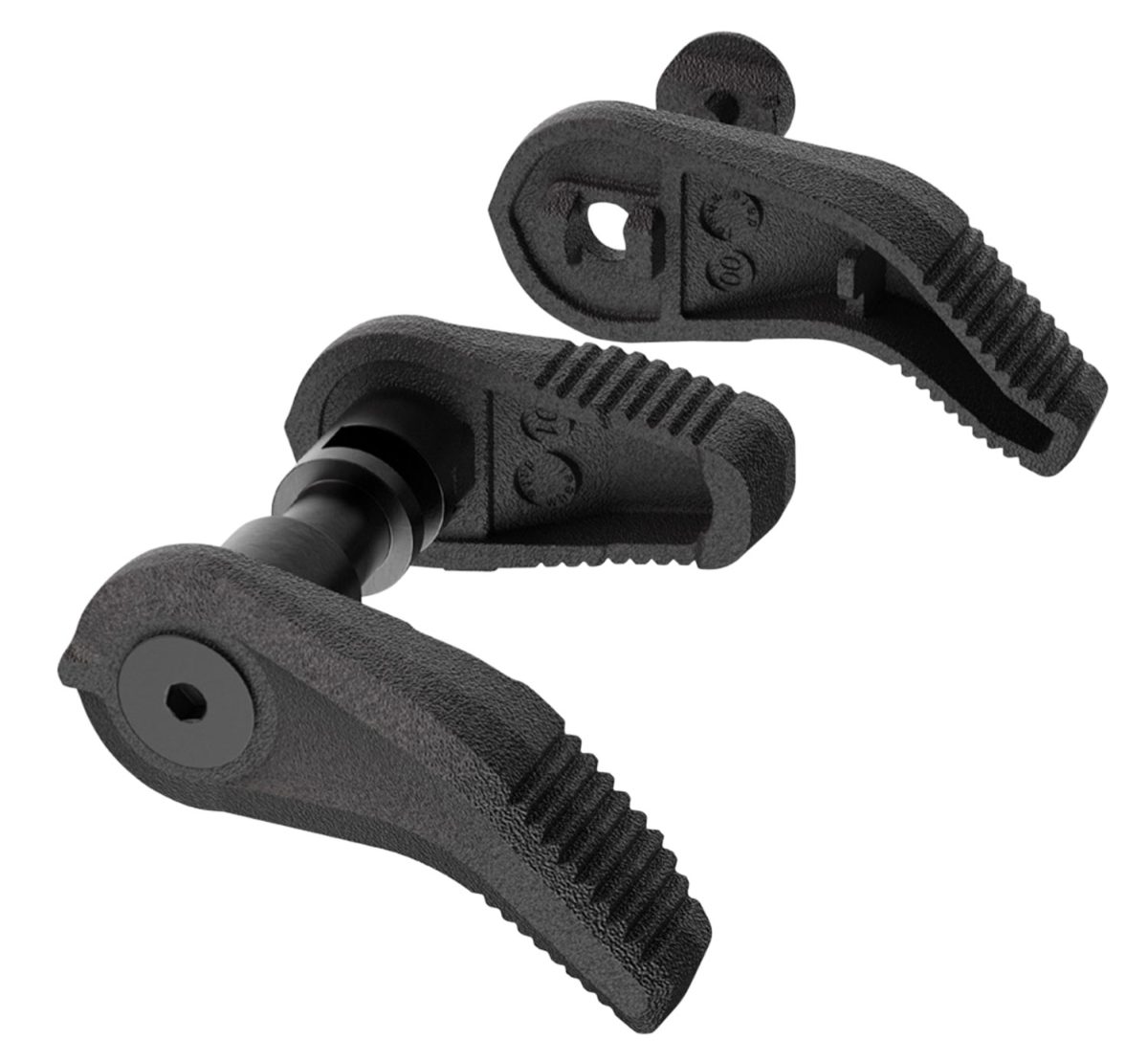 Magpul Mag1071-Blk Moe Enhanced Selector Kit  Made Of Polymer With Black Finish For Hk Mp5
