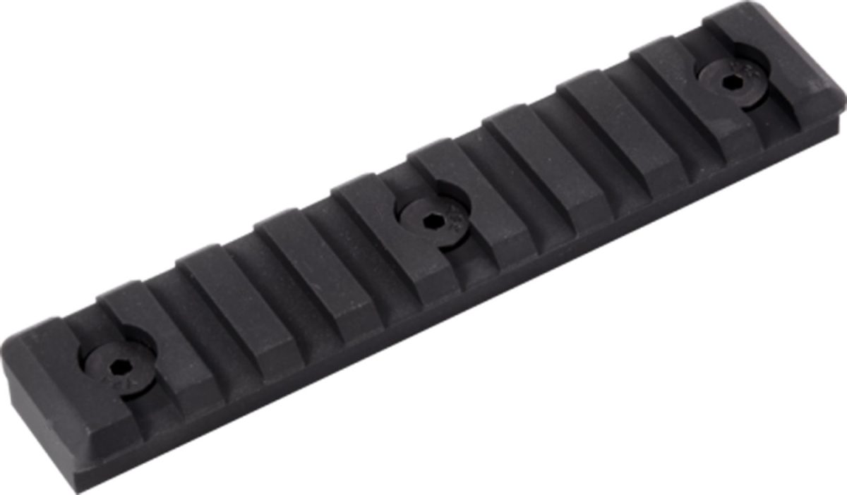 Timber Creek Outdoors M9Sprbl M-Lok 9 Slot Picatinny Rail  Black Anodized