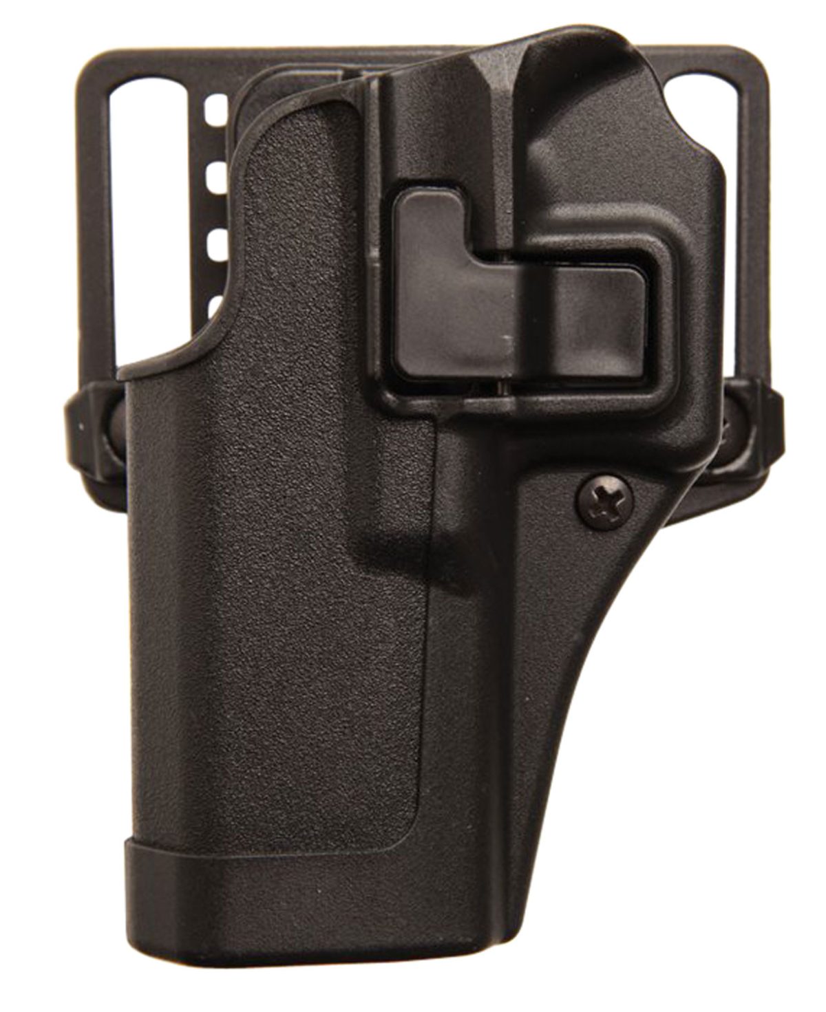 Blackhawk 410568Bkl Serpa Cqc  Owb Size 68 Matte Black Polymer Belt Loop/Paddle Compatible W/Glock 43 Left Hand